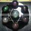 Star Gems Stone Ball/Spheres Set/7 Color Magic Chakra Healing Spheres Rainbow obsidian Crystal Round