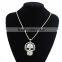 MYLOVE Long Diamond Headphone Skull Necklace
