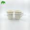 2016 innovative white single wall paper cups with handel keep warm