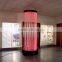 Floor standing water bubble column wall, LED color changing with remote control