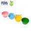 FDA FLGB agrade silicone Cup cake baking mold Pudding mold silicon muffin cup