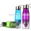2015 Hot Sale BPA free 22OZ TRITAN infuser water bottle, fruit infuser water bottle, water bottle infuser