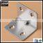 Custom Competitive price wall mounted bedroom furniture L shape stainless steel brackets