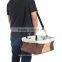 PawHut Pets Travel Car Seat Carrier-Coffee/Beige