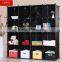 Big red color shoe storage shoe cabinet shelf cardboard diy interlocking shoe storage