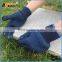 BSSAFETY factory price 2016 wholesale double PVC dotted cotton knitted hand job gloves
