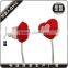 3D logo earphone with super bass sound quality any logo deisgn is available