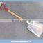 Japanese Wooden Handle Square Aluminium Snow Shovel