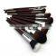 11pcs professional makeup brush set with synthetic hair wholesale