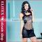 Wholesale Black Crochet Body Stocking Skirt Woman Sexy Lingerie