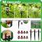 dripper irrigation adjustable dripper on 4/7 pipe for agriculture plant system