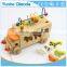 animal Shape Sorter truck and bead maze - Pull Along Toy - animal in many Shape Blocks