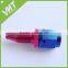 Male to Female red AN fitting reducer by CNC machining