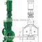 Pipeline wastewater grinders