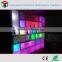 Illuminated rechargeable plastic wine/liquor led display rack