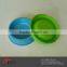 OEM green plastic blister PET bowl by vacuum forming