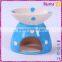 Novelty handmade decoration ceramic oil burner