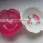 6PC Flower Type Plastic Fruit Basket