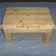 High quality handmade wooden stool