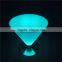 Intelligent Outdoor LED Furniture UV-resistant Glowing Illuminated Rechargeable Interactive LED Table Party LED Cocktail Table