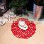 christmas drink felt coasters