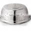 Metal Powder coated colander 3pieces in a set stainless steel fruit wash basket