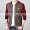 Knit cotton Men's Jacket Wholesale Windproof casual Jacket for men&OEM