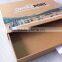 drawer structure custom kraft brown paper t shirt gift box