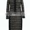 Hot sell fashion design Funky style contrast colour suit for women