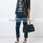 new style ladies slim fit cropped import cheap jeans