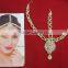 MATHAPATTI DAMINI MAANG BINDI TIKA CRYSTAL BEADS hair accessory