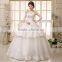 Wholesale Flowers High Low Lace Layer Sweet Wedding Dress Tie Back Drilling Single Shoulder Wedding Dress
