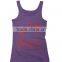  china wholesale custom printing 100 cotton sublimation tank top women