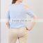 Womens cold shoulder custom cotton tee shirts