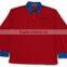 wholesale contrast color long sleeve polo