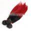 Fashion 1B/BUG color two tone color remy human hair , Brazilian hair
