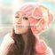 beanie hat,wholesale candy winter lady ball beanie hat