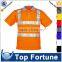 high visibility button polo shirts,reflective safety polo,hi vis workwear polo