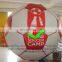 hot selling commercial grade pvc tarpaulin AD-49 inflatable advertising football