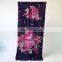 yarn dyed fabric viscose flower scarf