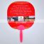 Made in China cutom PP hand held souvenir hand fan round shape