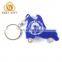 Custom Metal Roller Skates Shoes Shaped Theme Keychain For Gifts