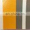 Standard Multi Color Striped PVC Tarpaulin For Market Stall