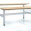 Height adjustable desk/sit stand desk