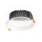 Recessed dimmable big size 8 inch led ceiling downlight SMD led downlight aluminium cutout 200mm