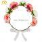 Wholesale Flower Hairband Beach Boho Hair Hoop Women Floral Hair Accessories With Children Kids Girl