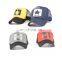 Cheap 5 panel foam front custom running mesh caps trucker hat for men