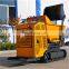 Hysoon mini tracked power barrow for garden