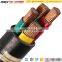 4*25mm2 25mm2 Low Voltage XLPE Electrical Submersible Power Cable