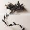 Solar led outdoor garden copper wire string leaf light home decor lighting indoor christmas decoration strip fairy lights